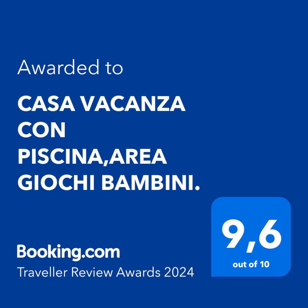 Casa Vacanza Con Piscina,Area Giochi Bambini. Santa Maria della Versa 외부 사진